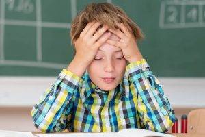 boy with learning problems